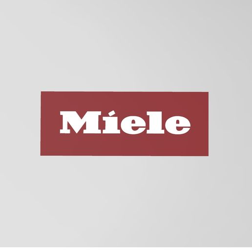MIELE LOGO 3D model