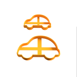 cortante-autito-galletitas-cars-cookie-cutter-stl.png cookie cutter pack x21 transport vehicle