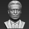 12.jpg John Travolta bust 3D printing ready stl obj formats