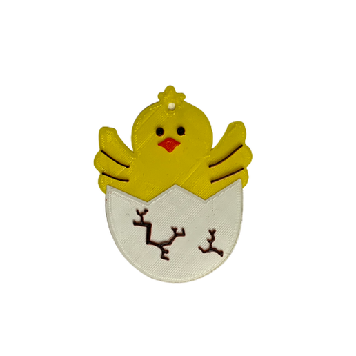 Chick shell 3D model