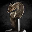 King-Ghidorah-Single-Head-Bust-5.png Бюст короля Гидоры с одной головой