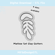 1.png Matisse Clay Cutter for Polymer Clay | Digital STL File | Instant Download | 4 sizes