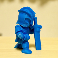 Capture d’écran 2017-02-13 à 12.29.42.png Бесплатный STL файл kneeling knight・Шаблон для 3D-печати для загрузки