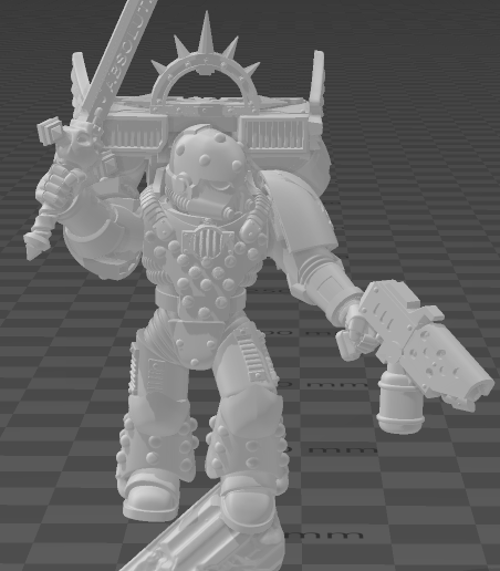 Knight-Captain Fhawk 3D model