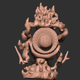 ZGrab07.png Monkey D. Luffy Gear 5 3D Print Model