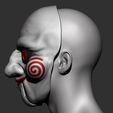 13.JPG Saw Billy Puppet - Mask for Cosplay - 3D print model - STL file