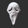frontal.jpg scream ghostface mask (ghostface mask)