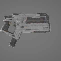 1.png Free 3D file Doom Eternal Pistol・3D printing model to download