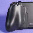 12.JPG Archivo STL Nintendo Switch - Empuñadura ergonómica (Original + OLED)・Objeto imprimible en 3D para descargar