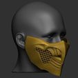 06.JPG Mortal Kombat X - Scorpion's mask For Cosplay