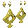 6.jpg Yae Miko earrings genshin impact cosplay 3d print stl files