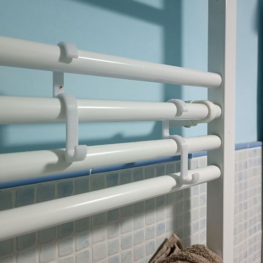 accessory hook for wall heater 3D model