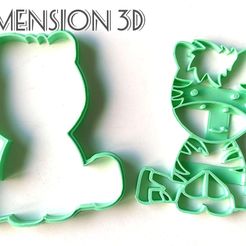 cebra-mi-dimension-3d.jpg STL-Datei Affenschneider und Marker-Affenschneider und Marker・3D-druckbare Vorlage zum herunterladen