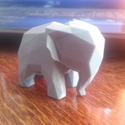elephant_3d_model.jpg Elephant low poly