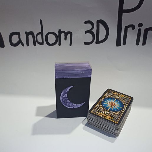 Tarot Card Box 3D model