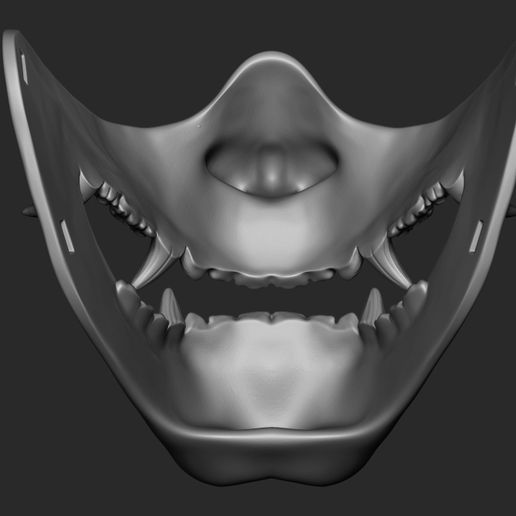 onimask6.jpg ONI MASK (half face)