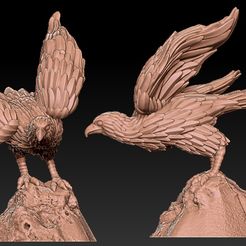 1.jpg STL-Datei Eagle・Design zum Herunterladen und 3D-Drucken