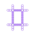 uBeam9.TurntableBase.9x10x3.Fancy.stl Ultimate LegoBeam/BitBeam generator