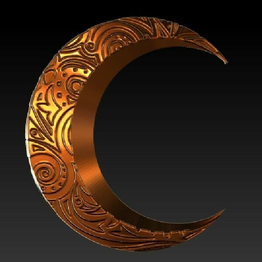 絵画 MODERN PEOPLES HalfMoon texture art Half Moon Dark Night Ai Generated Art Stock Photos - Free