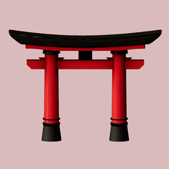 C7EEA12C-290F-4E7C-B04E-E5BCDCFDD7E5.png Fichier STL Porte de la statue Torii・Design imprimable en 3D à télécharger