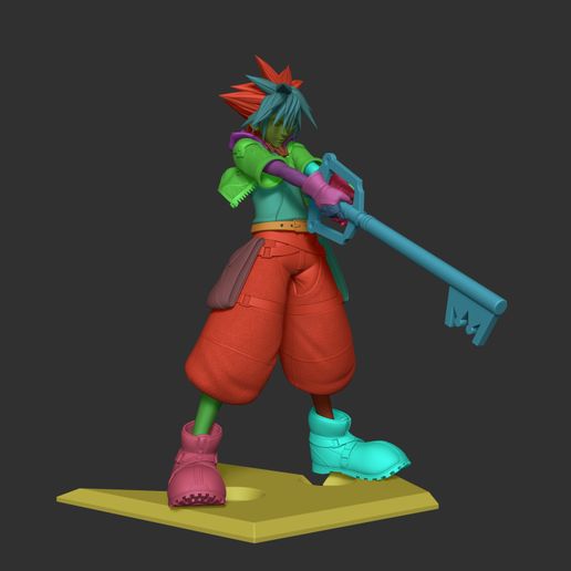🥰 Titulo: 1:8 Scale Sora 3D Printable Model・ 3D File for 3D printing・Cults