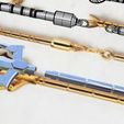 lanza1.jpg Libra Gold Saint weapons from Saint Seiya 3D print model