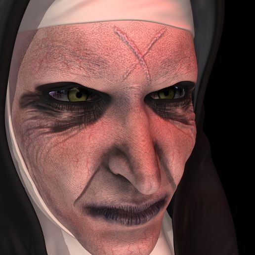The Nun (The Nun) Halloween, Horror 3D model