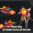 PowerBowHotRod_FS.jpg Power Bow for Transformers Studio Series 86 Hot Rod