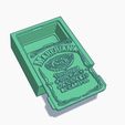 Captura-de-Pantalla-2022-12-18-a-las-23.56.17.jpg STL file WEED BOX MARIJUANA WEED CONTAINER-GRINDER NUMBER 1 GRINDERKING 100X110X45MM EASY PRINT・Design to download and 3D print