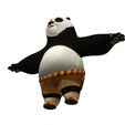 6.jpg PO Kung Fu Panda 3D MODEL PO Kung Fu Panda BEAR PET