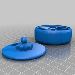 draaidoos1.png STL file Rotating 7 Day's pillbox・3D printing model to download