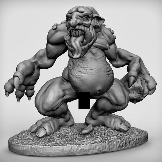 Free Stl File Trolls・object To Download And To 3d Print・cults