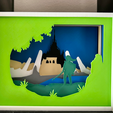 zelda-shadow-box-picture.png Zelda Themed Shadow Box