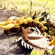 IMG_7488.jpg TINY DESERT WYVERN, FLEXI PRINT IN PLACE FLAPPING MODEL