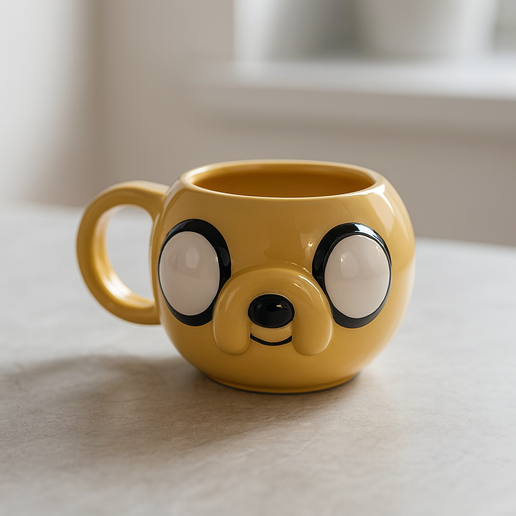 Jake the Dog Mug – Fun Cartoon Coffee Cup