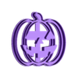 calabaza halloween.stl Halloween Pumpkin Cookie Cutter - Cortador de galletas de calabaza