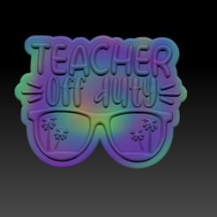 teacher.jpg Файл STL teacher off duty- MOLD BATH BOMB, SOLID SHAMPOO・Модель 3D-принтера для загрузки