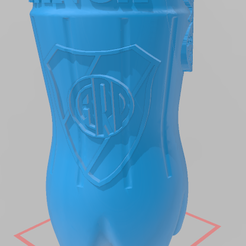 river.png STL-Datei 1000ML (1 LITRE) "Flussplatte" FERMENTER TASSE・3D-Druckvorlage zum Herunterladen