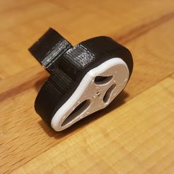 20181014_184714.jpg Archivo STL gratis Soporte de máscara de grito para anillo modular・Objeto para impresora 3D para descargar