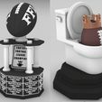 Thumbnail3.jpg Epic Fantasy Football and Toilet Bowl Trophy Package