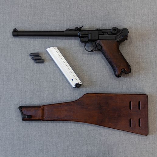 🧨 Artillery Luger Replica・ 3D File for 3D printing・Cults