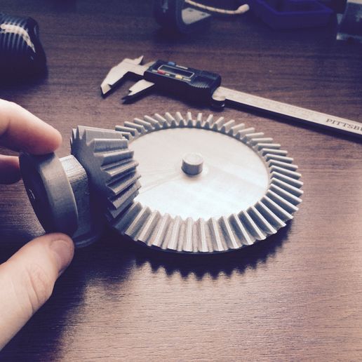 Bevel Gear Toy Set, 17/51 Tooth or 3:1 Ratio