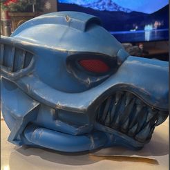 Space Wolves Marine Casque Space Marine Cosplay 1:1 Replica