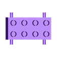 Pièce 8x - support voiture.stl Lego duplo - Wheel stand - wheel support