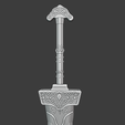 Screenshot-2022-04-03-103210.png Elden Ring Royal Greatsword Digital 3D Model - File Divided for Facilitated 3D Printing - Elden Ring Cosplay- Blaidd Sword