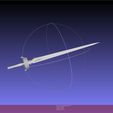 meshlab-2021-08-24-10-32-41-55.jpg Sword Art Online Asuna Lambent Light Rapier Model