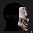 23.jpg Iron Man Zombie Mask - Marvel What If - High Quality Details 3D print model