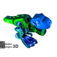 73FBB034-38B3-4980-A12C-5F8613E8629D.jpeg 3D file Mech Rex・3D print design to download