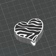 43d70639-a027-46e1-b952-273a23781fe4.jpg Zebra Print Heart Straw Topper 2 sizes 3MF file included