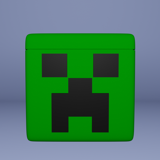📦 Creeper Box・ STL File for 3D printing・Cults